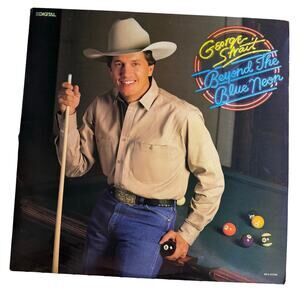 George Strait Beyond The Blue Neon Vinyl Album, Country, Near Mint